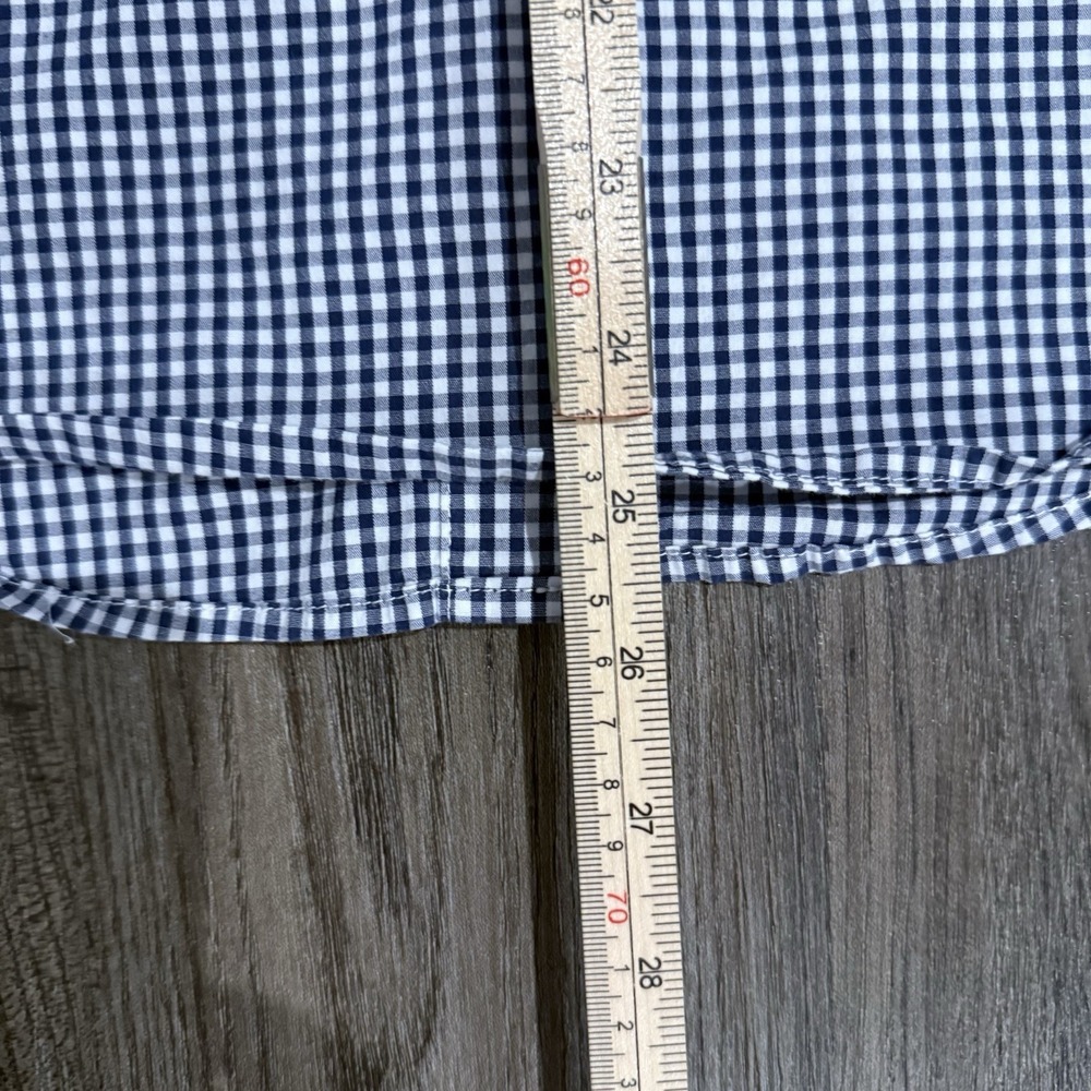 ABERCROMBIE & FITCH Mens Black Check Long Sleeve Button Down Medium - Picture 5 of 9